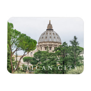 Magnet Flexible Vatican City Basilique Dôme vue réfrigérateur aima