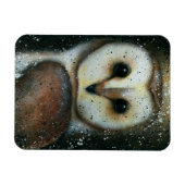 Magnet Flexible Vaughn Belak Owl aimant (Horizontal)
