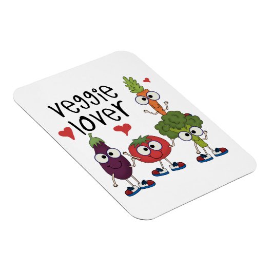 Magnet Flexible Veggie Lover (Côté Droit)
