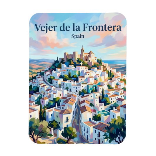 Magnet Flexible Vejer de la Frontera Espagne (Vertical)