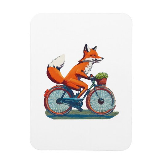 Magnet Flexible Vélo Fox (Vertical)