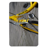 Magnet Flexible Vélo Jaune Amsterdam, Hollande (Vertical)