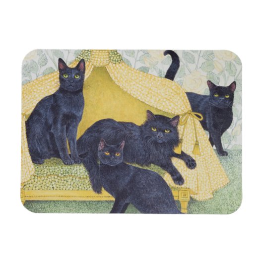 Magnet Flexible velours noir (Horizontal)