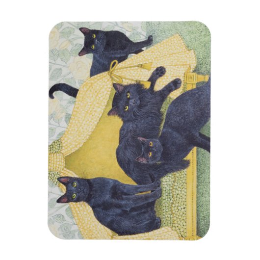 Magnet Flexible velours noir (Vertical)