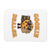 Magnet Flexible Vendeur de biscuits drôle de cuisson (Horizontal)