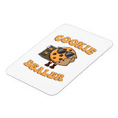 Magnet Flexible Vendeur de biscuits drôle de cuisson (Côté Gauche)