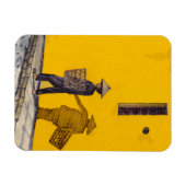 Magnet Flexible Vendeur De Marché À Hoi An Viêt Nam Illustration (Horizontal)