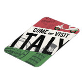 Magnet Flexible Venez visiter l'Italie (Côté Gauche)