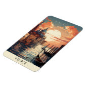 Magnet Flexible Venise | Belle oeuvre du canal (Côté Gauche)