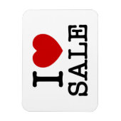 MAGNET FLEXIBLE VENTE DE COEUR [AMOUR] (Vertical)