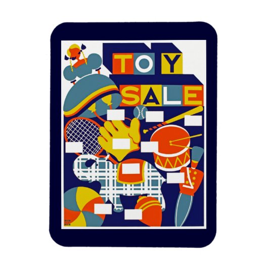 Magnet Flexible Vente de jouets (Vertical)