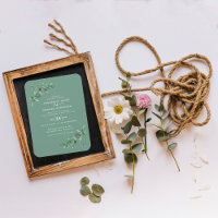 Verdure mariage Eucalyptus vert sauge botanique
