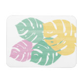Magnet Flexible Verdure tropicale - Monstera Feuilles (Horizontal)
