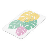 Magnet Flexible Verdure tropicale - Monstera Feuilles (Côté Gauche)