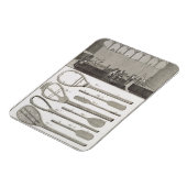 Magnet Flexible Véritable tennis et la construction de raquettes,  (Côté Gauche)