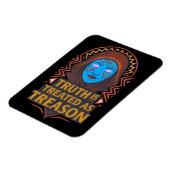 Magnet Flexible Vérité comme trahison (Côté Gauche)