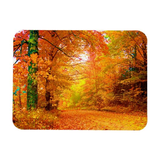 Magnet Flexible Vermont Autumn Nature Paysage (Horizontal)