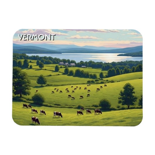 Magnet Flexible Vermont Shelburne Farms Travel (Horizontal)