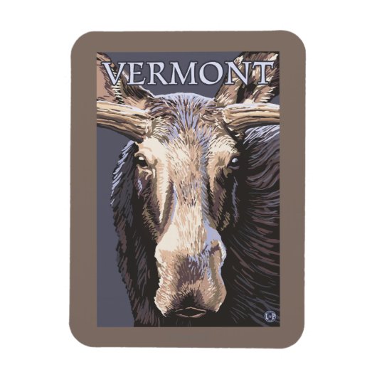 Magnet Flexible VermontMoose en haut (Vertical)