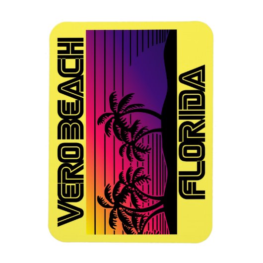 Magnet Flexible Vero Beach Floride (Vertical)