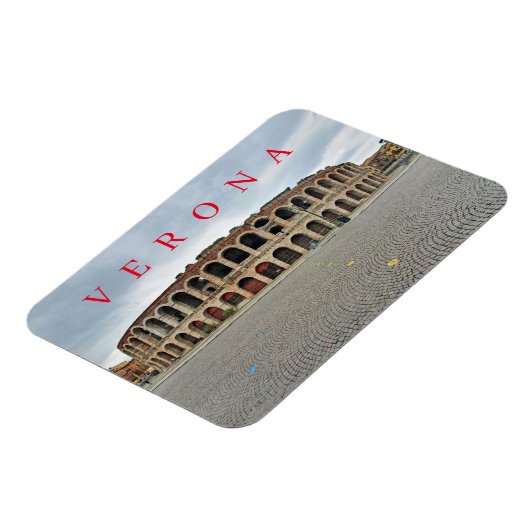 Magnet Flexible Vérone Arena vue aimant frigo (Côté Gauche)
