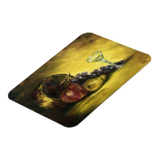 Magnet Flexible Verre à vin avec aimant à fruits (Côté Gauche)