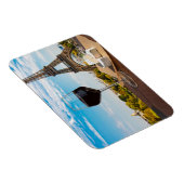Magnet Flexible Verre de vin au brie sur la tour Eiffel (Côté Droit)