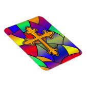 Magnet Flexible Verre et croix (Côté Droit)