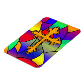Magnet Flexible Verre et croix (Côté Gauche)