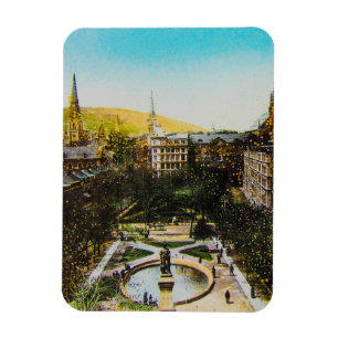 Magnet Flexible Verre Magique Lanterne Slide MONTRÉAL 1890 Canada 