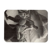Magnet Flexible Vers la tempête par Grant Wood (Horizontal)