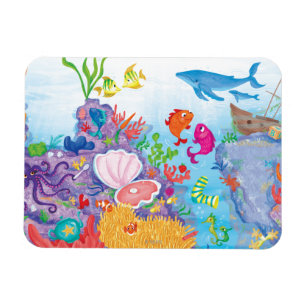 Magnet Flexible Vers le bas dans l'océan