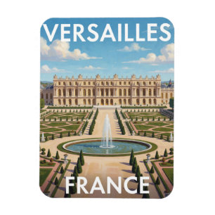 Magnet Flexible Versailles France Palais Historique Jardin Monumen