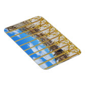 Magnet Flexible Versailles Palace courtyard through the gate (Côté Droit)