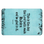 Magnet Flexible Verset biblique C'est le jour où le Seigneur a fai (Horizontal)