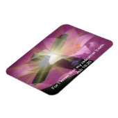 Magnet Flexible verset de la Bible de Pâques Job 19:25 aimant (Côté Gauche)