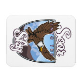 Magnet Flexible Versez dans le logo Sky (Horizontal)