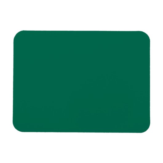 Magnet Flexible Vert bouteille (couleur solide) (Horizontal)