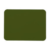 Magnet Flexible Vert olive décorez facilement Personnalisez ceci (Horizontal)