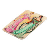 Magnet Flexible Vêtements de soirée victoriens (Côté Gauche)