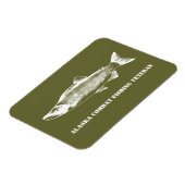 Magnet Flexible Vétérinaire de la pêche de combat de l'Alaska (Côté Gauche)