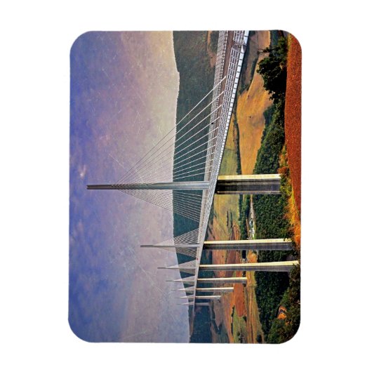 Magnet Flexible Viaduc de Millau (Vertical)