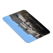 Magnet Flexible Vianden Castle Winter View, Luxembourg (Côté Droit)