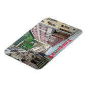 Magnet Flexible Vianden, Scène de rue Luxembourg (Côté Gauche)