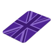 Magnet Flexible Viant Purple Color Union Jack (Côté Gauche)