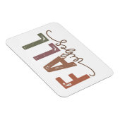 Magnet Flexible Vibes d'automne arc-en-ciel (Côté Droit)