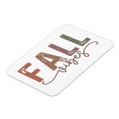 Magnet Flexible Vibes d'automne arc-en-ciel (Côté Gauche)