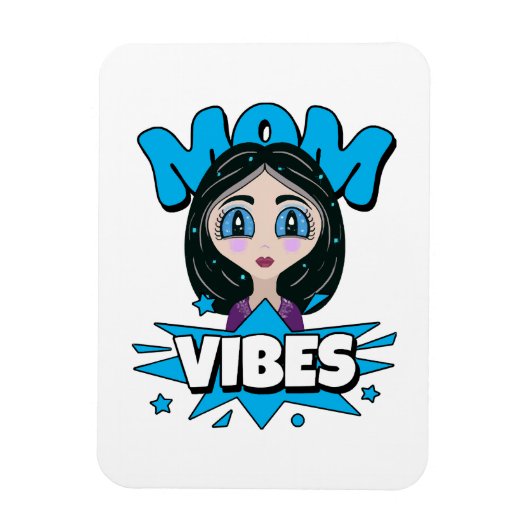 Magnet Flexible Vibes de maman (Vertical)