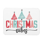 Magnet Flexible Vibes de Noël - Festive Tree Design (Horizontal)