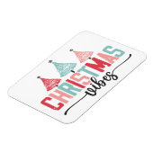 Magnet Flexible Vibes de Noël - Festive Tree Design (Côté Gauche)